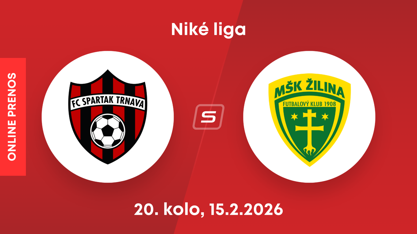 FC Spartak Trnava - MŠK Žilina: ONLINE prenos zo zápasu 20. kola Niké ligy.