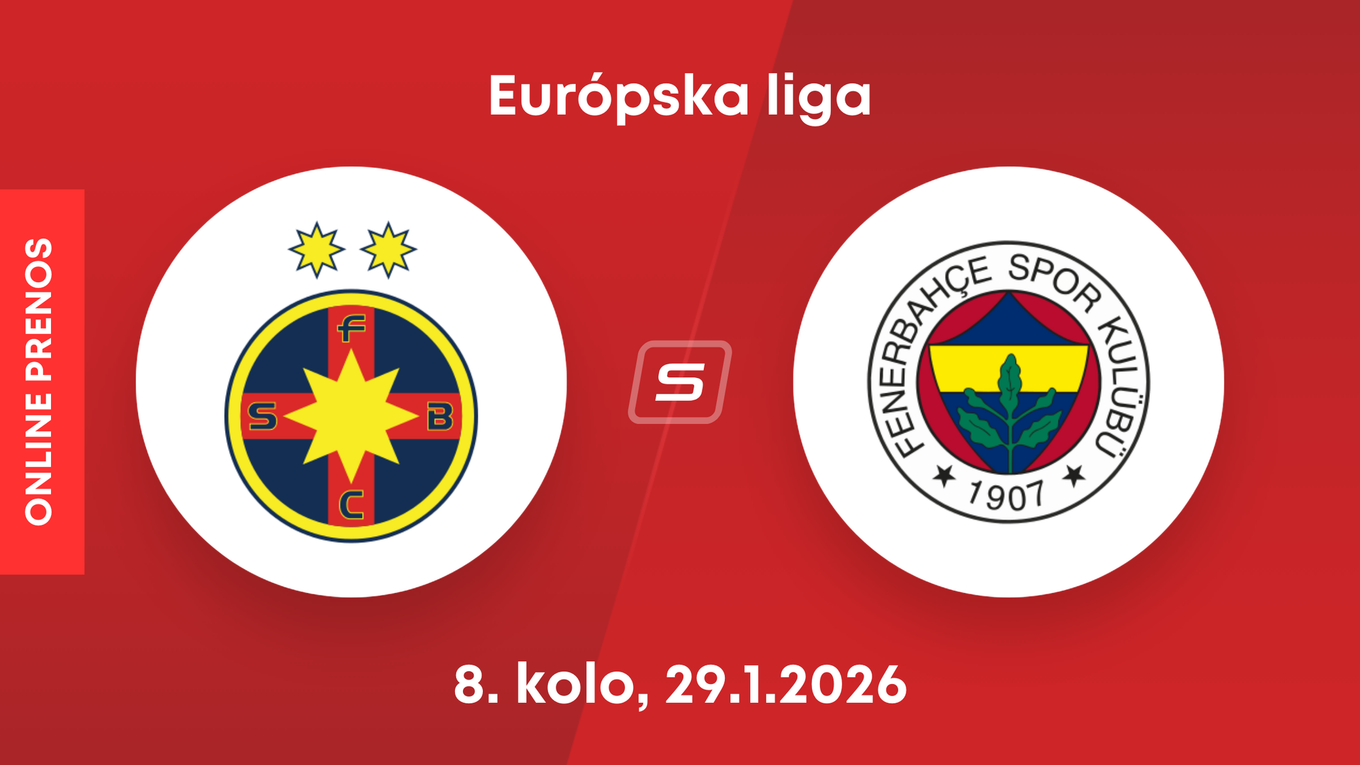 FCSB - Fenerbahce Istanbul: ONLINE prenos zo zápasu Európskej ligy.
