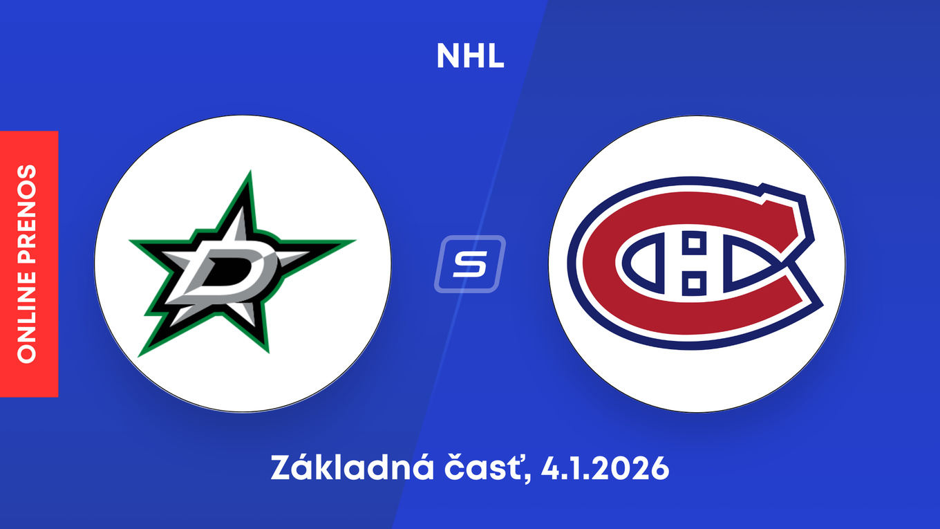 Dallas Stars - Montreal Canadiens: ONLINE prenos zo zápasu NHL.