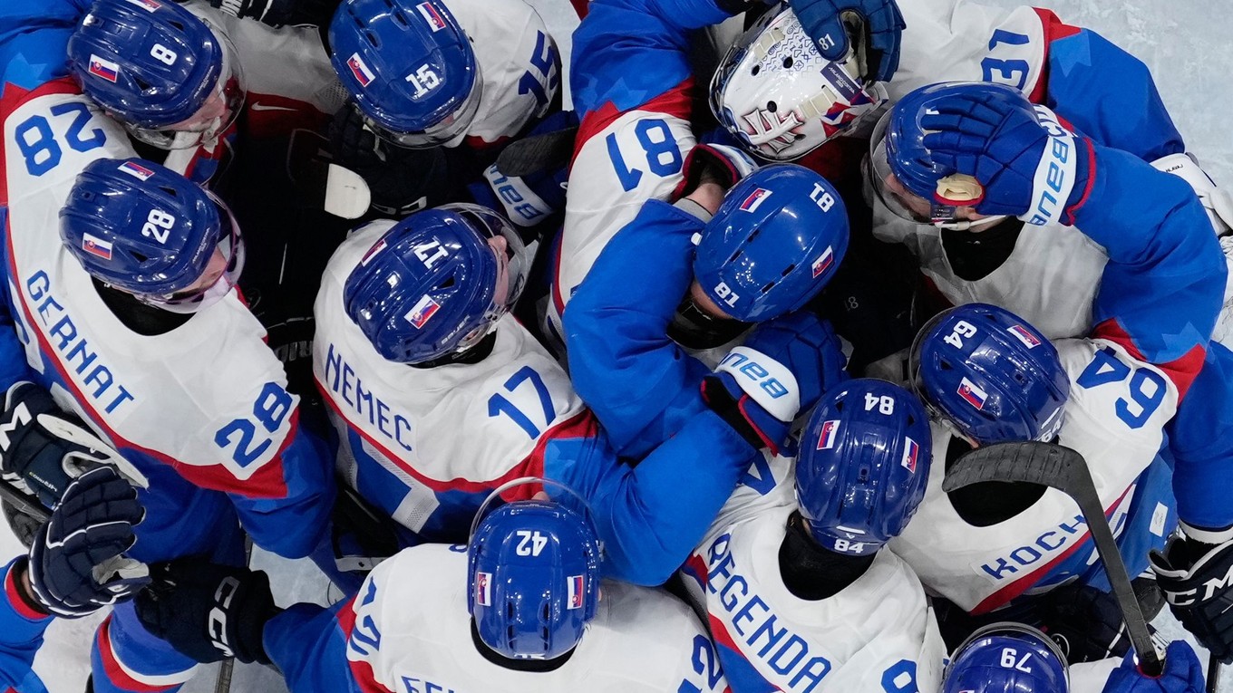 Hokejisti Slovenska na ZOH 2026 v Miláne.