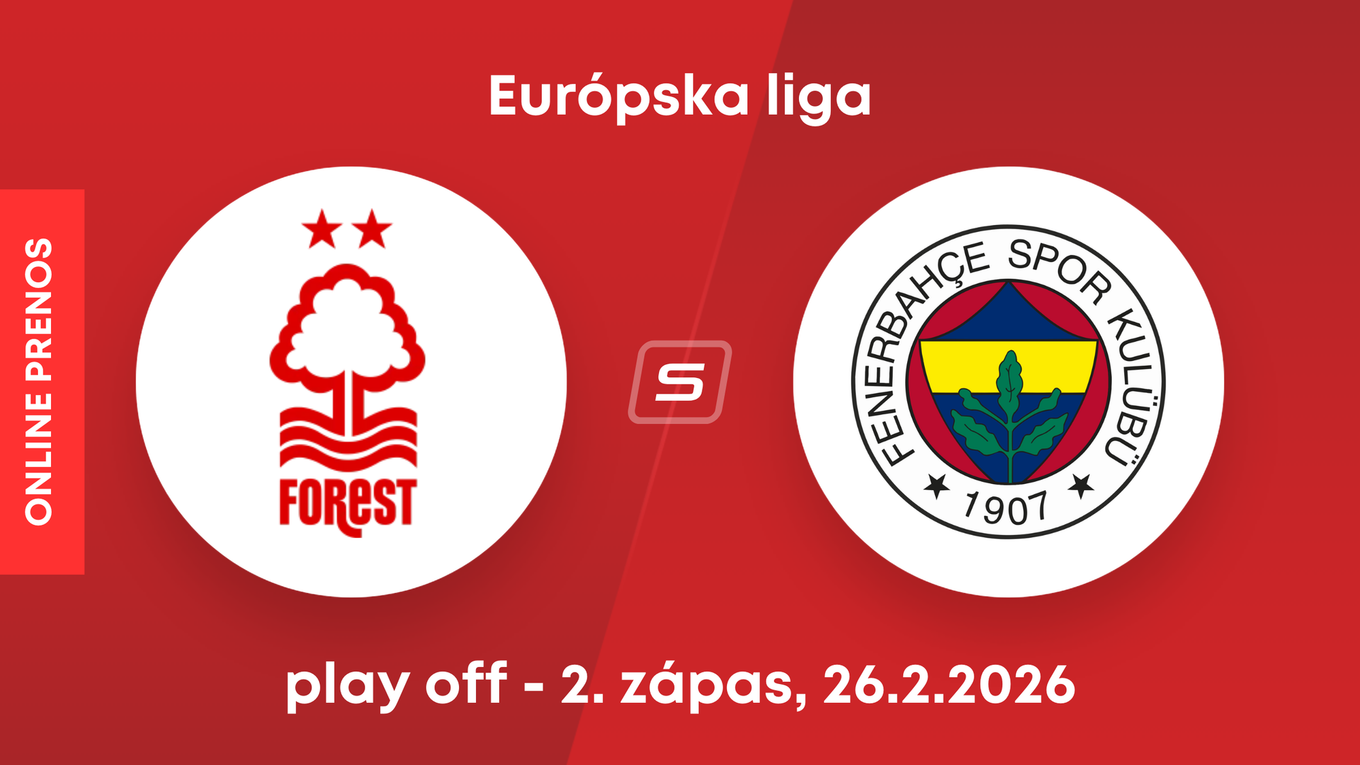 Nottingham Forest - Fenerbahce Istanbul: ONLINE prenos zo zápasu Európskej ligy.