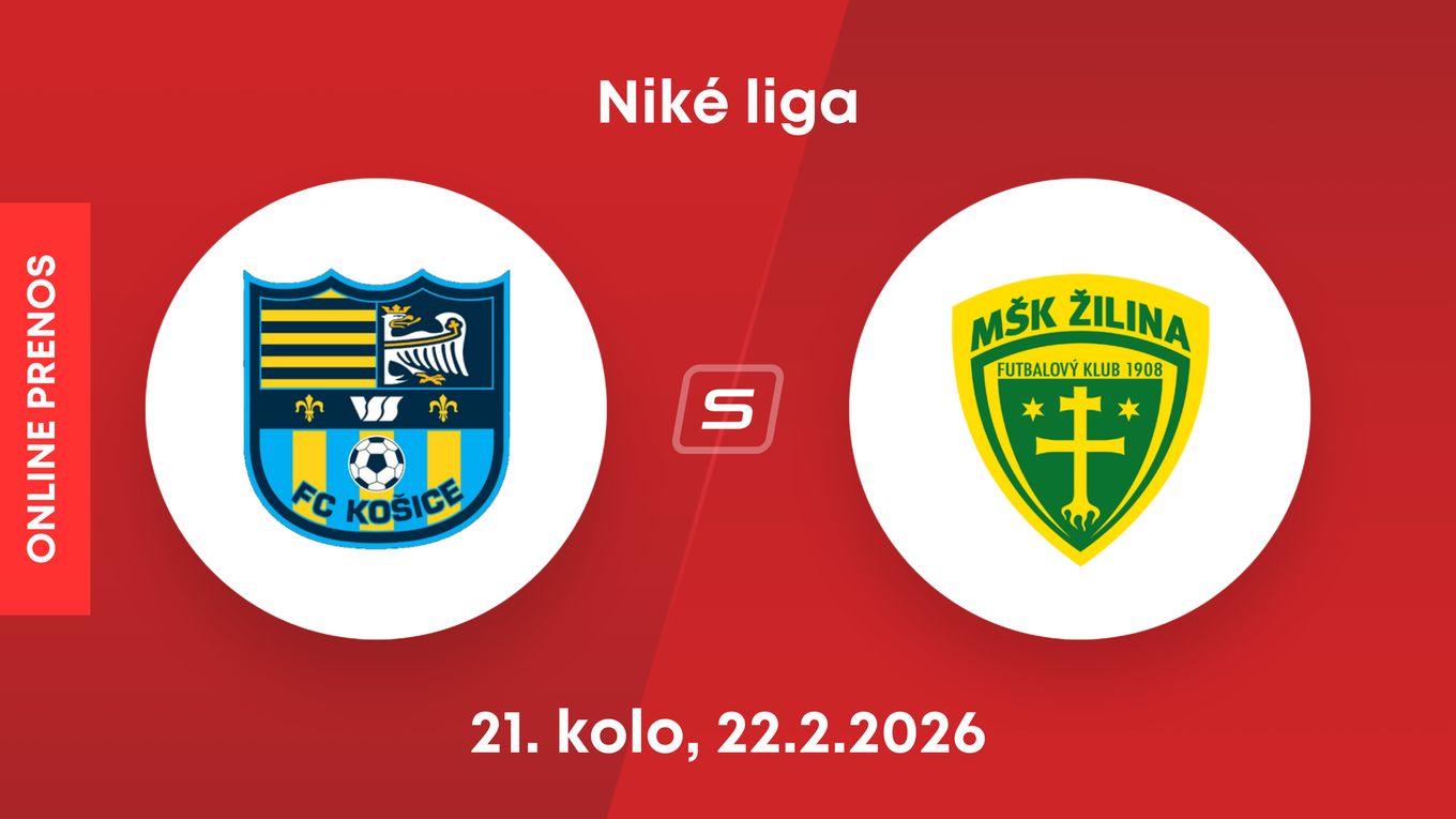 FC Košice - MŠK Žilina: ONLINE prenos zo zápasu 21. kola Niké ligy.