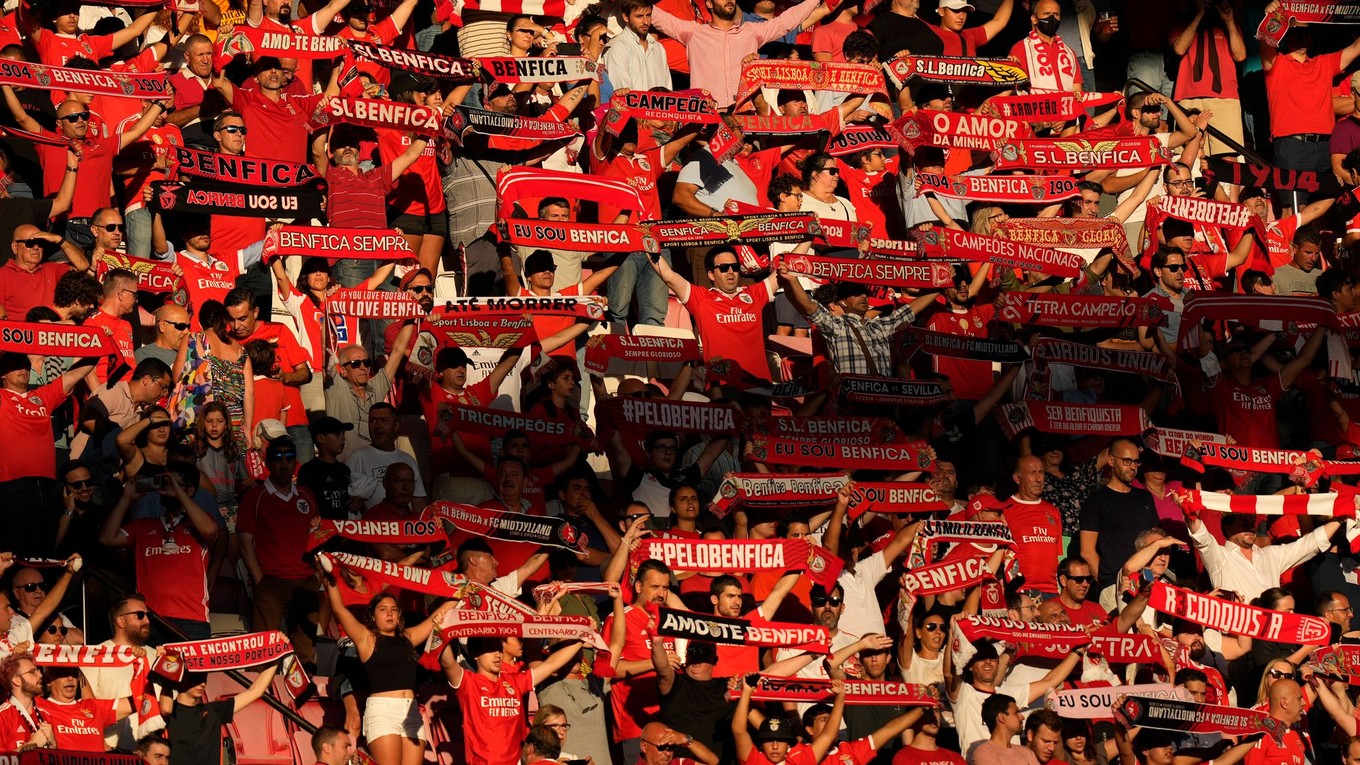 Fanúšikovia Benfica Lisabon
