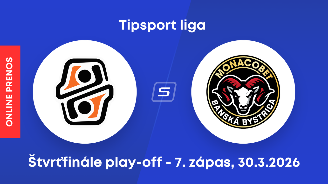 HC Košice - HC MONACObet Banská Bystrica: ONLINE prenos zo 7. zápasu štvrťfinále play-off Tipsport ligy.