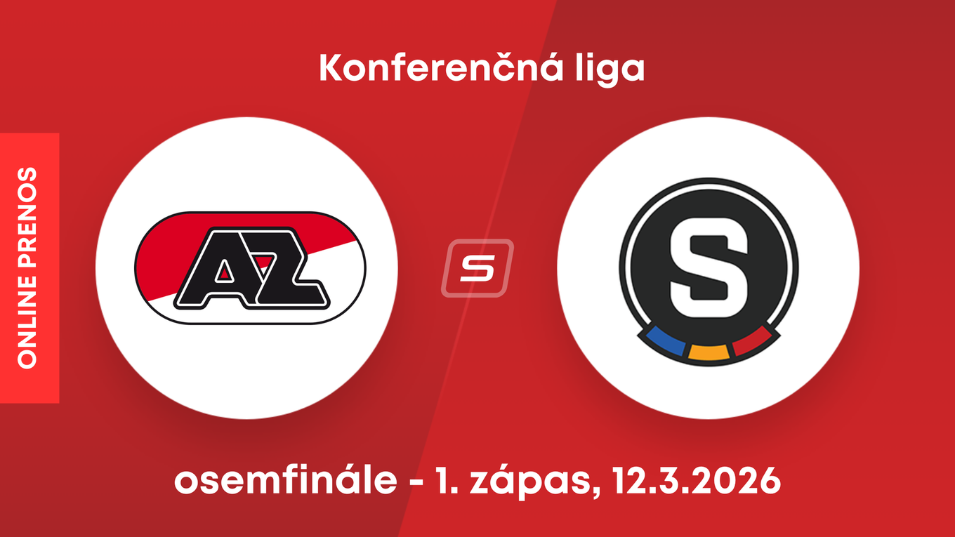AZ Alkmaar - AC Sparta Praha: ONLINE prenos zo zápasu osemfinále Konferenčnej ligy. 