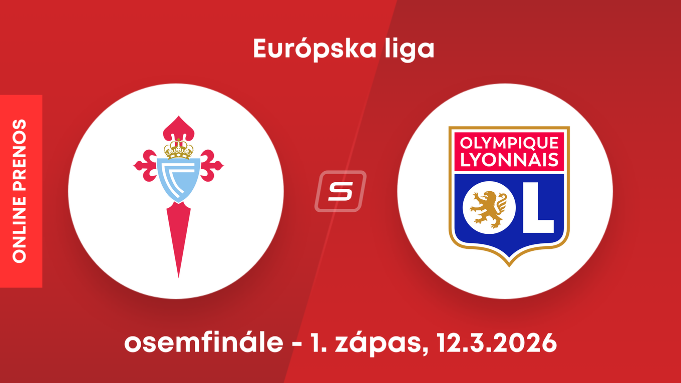 Celta Vigo - Olympique Lyon: ONLINE prenos zo zápasu osemfinále Európskej ligy. 