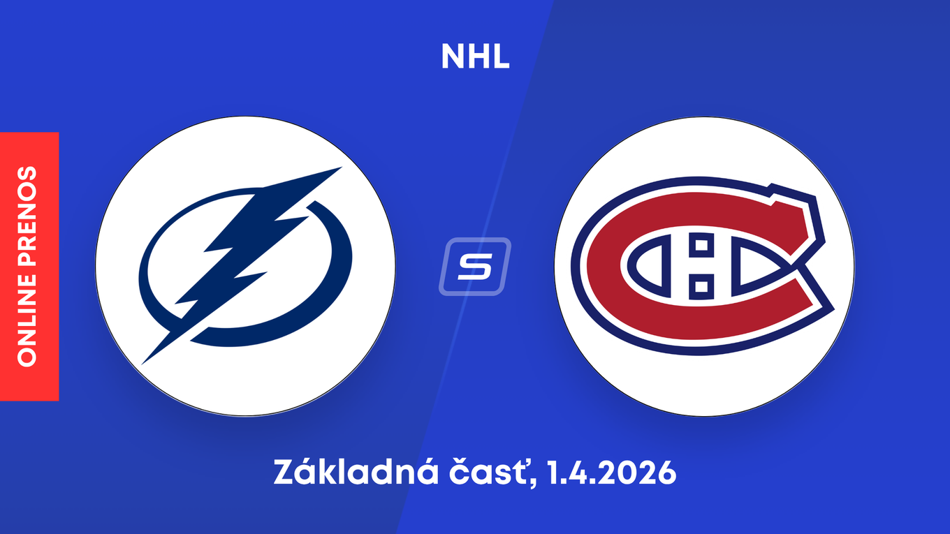Tampa Bay Lightning - Montreal Canadiens: ONLINE prenos zo zápasu NHL.