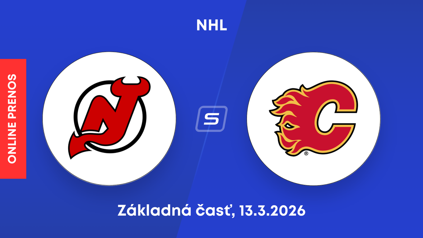 New Jersey Devils - Calgary Flames: ONLINE prenos zo zápasu NHL.