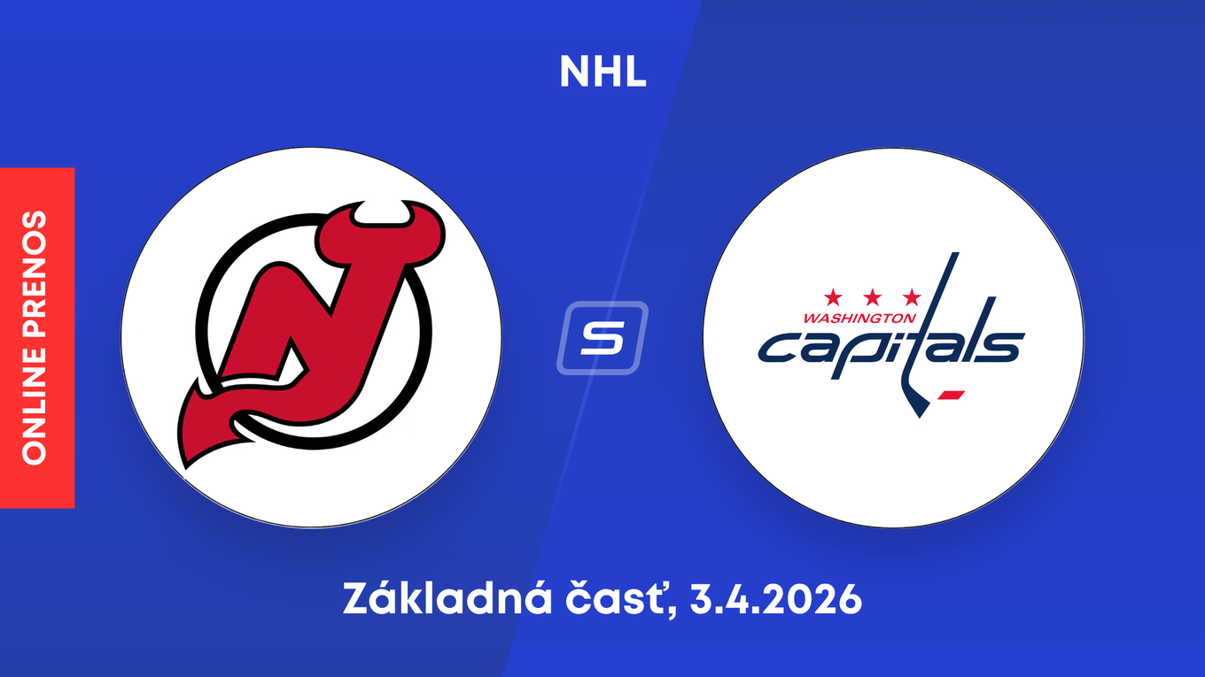 New Jersey Devils - Washington Capitals: ONLINE prenos zo zápasu NHL.