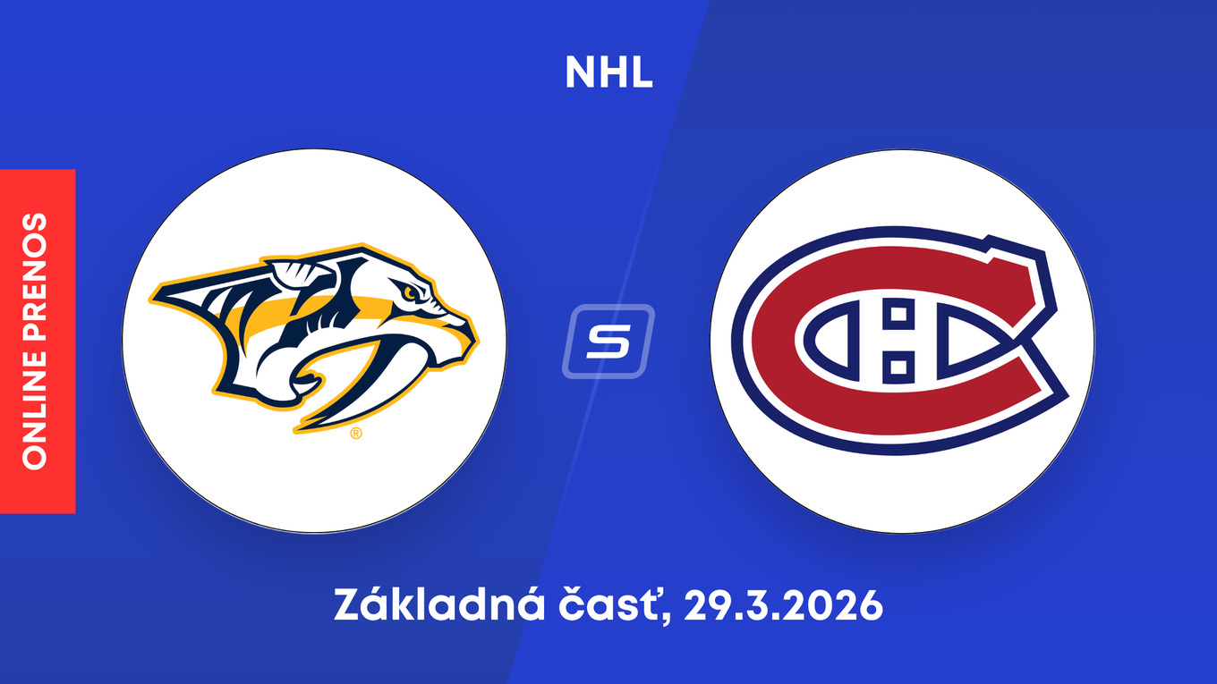 Nashville Predators - Montreal Canadiens: ONLINE prenos zo zápasu NHL.