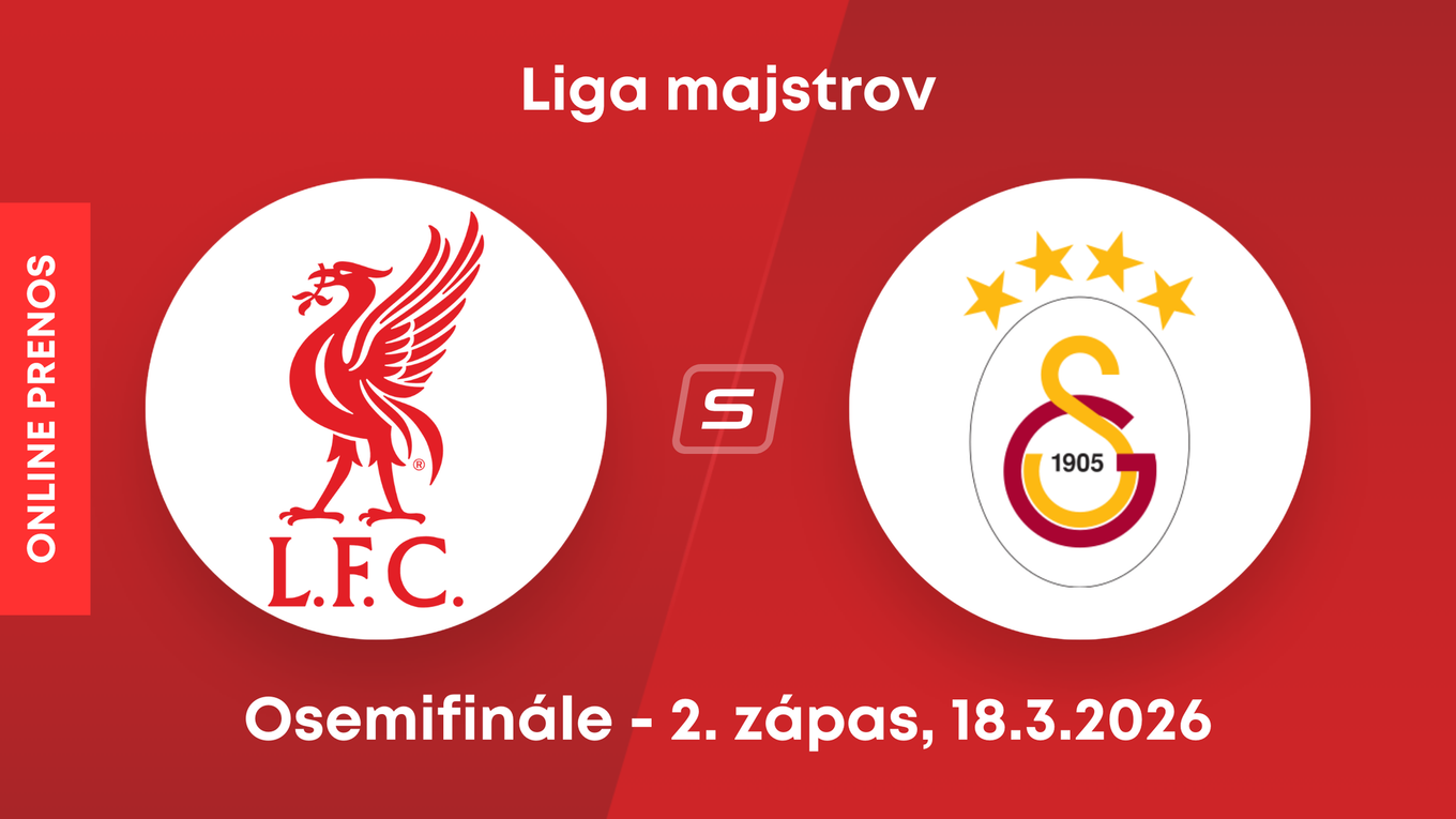 FC Liverpool - Galatasaray Istanbul: ONLINE prenos z druhého zápasu osemfinále Ligy majstrov. 