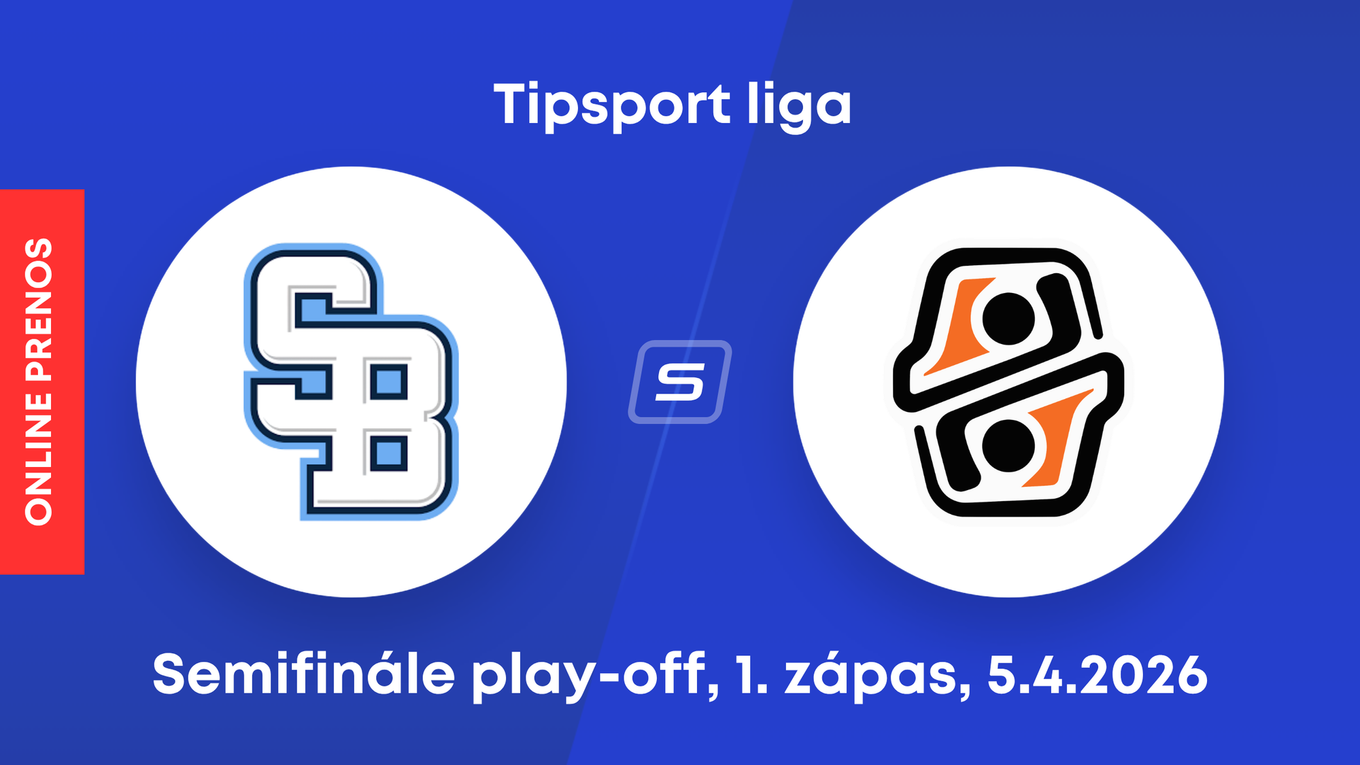 HC Slovan Bratislava - HC Košice: ONLINE prenos z 1. zápasu semifinále play-off Tipsport ligy.