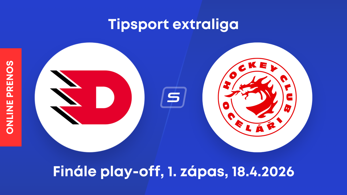 HC Dynamo Pardubice - HC Oceláři Třinec: ONLINE prenos z prvého zápasu finále play-off Tipsport extraligy.