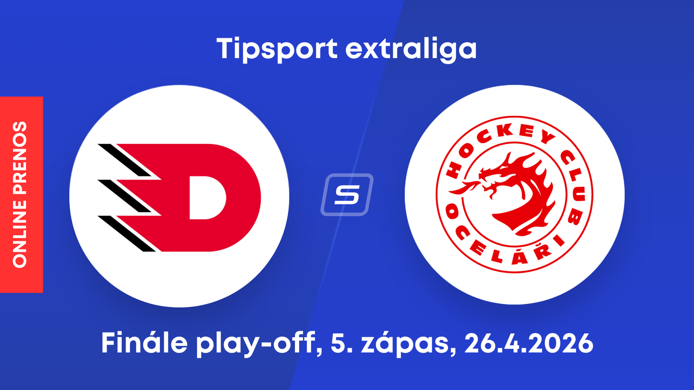 HC Dynamo Pardubice - HC Oceláři Třinec: ONLINE prenos z piateho zápasu finále play-off Tipsport extraligy.