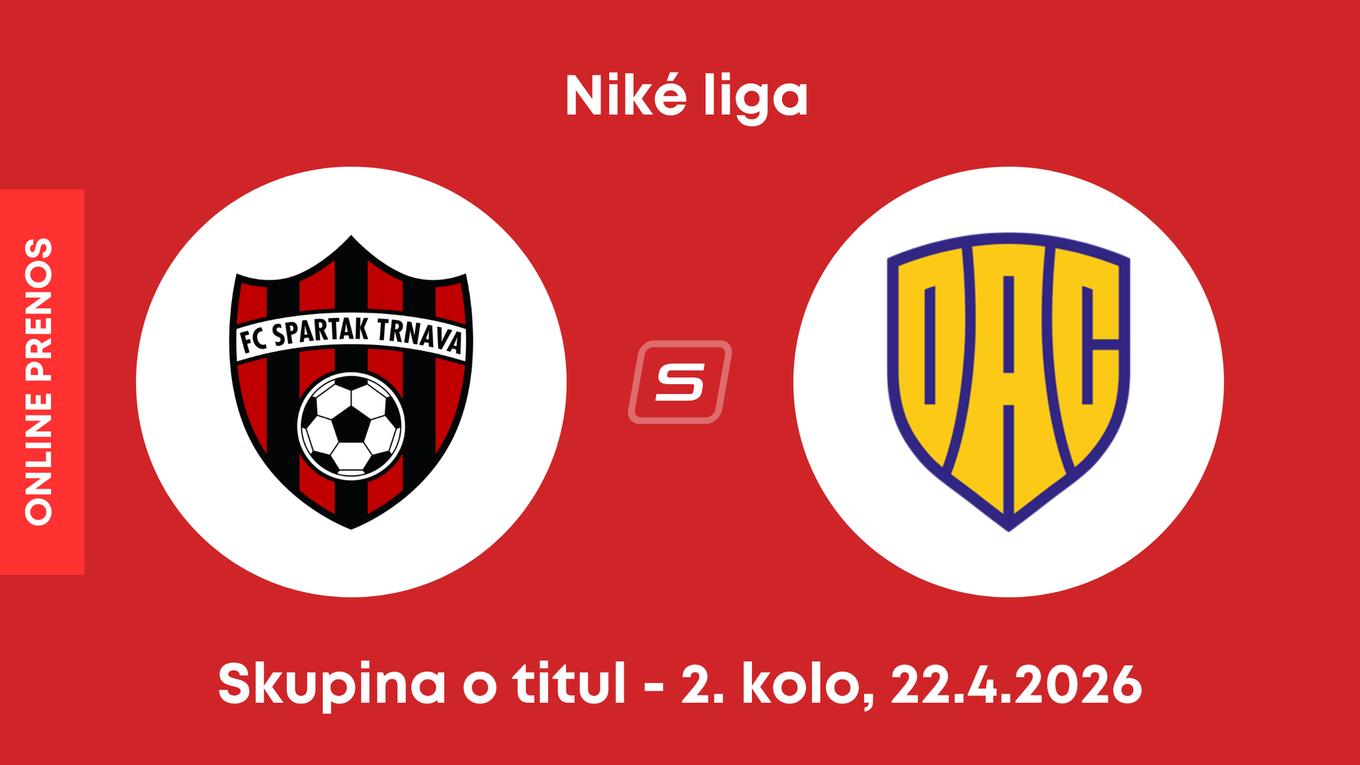FC Spartak Trnava - FC DAC Dunajská Streda: ONLINE prenos zo zápasu 2. kola skupiny o titul Niké ligy.