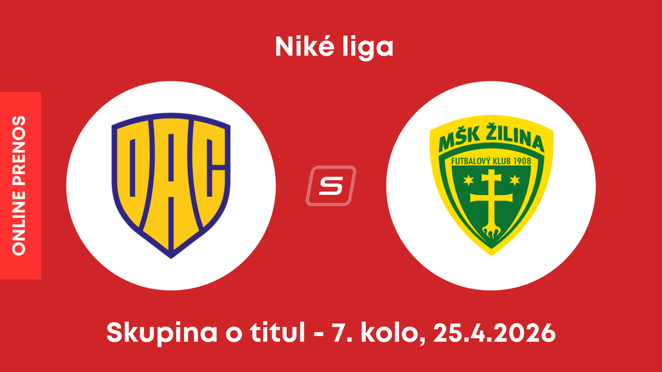 FC DAC Dunajská Streda - MŠK Žilina: ONLINE prenos zo zápasu 7. kola skupiny o titul Niké ligy.