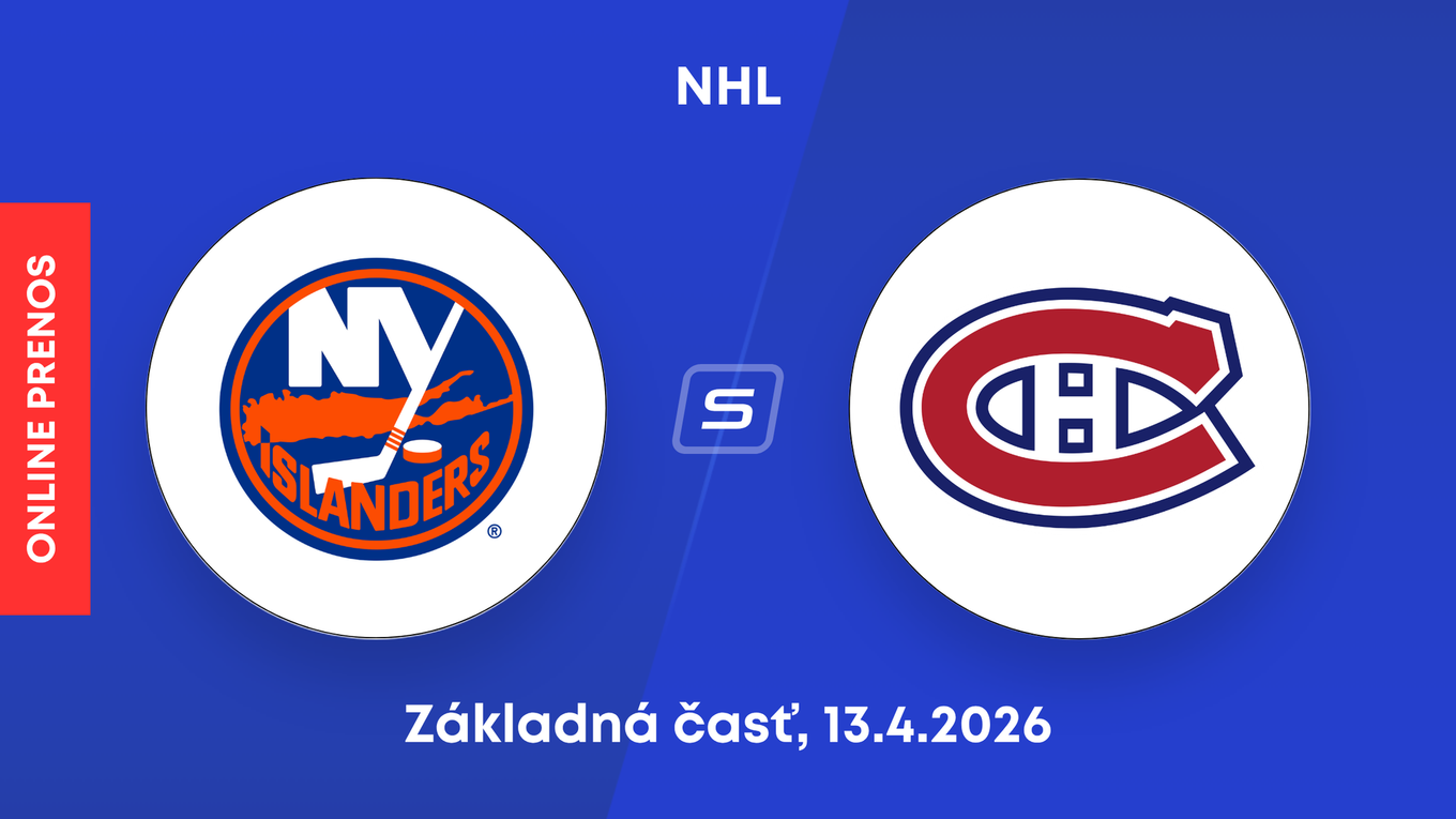 New York Islanders - Montreal Canadiens: ONLINE prenos zo zápasu NHL.