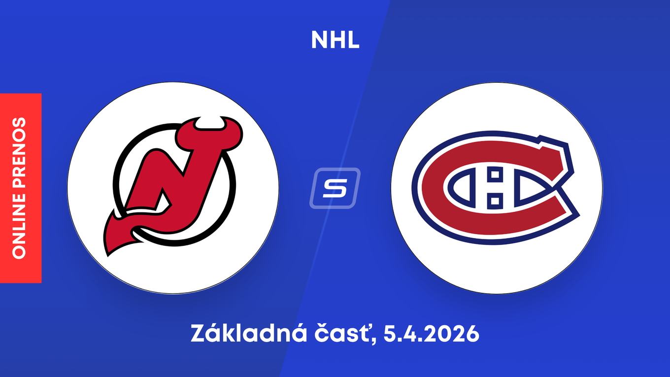 New Jersey Devils - Montreal Canadiens: ONLINE prenos zo zápasu NHL.