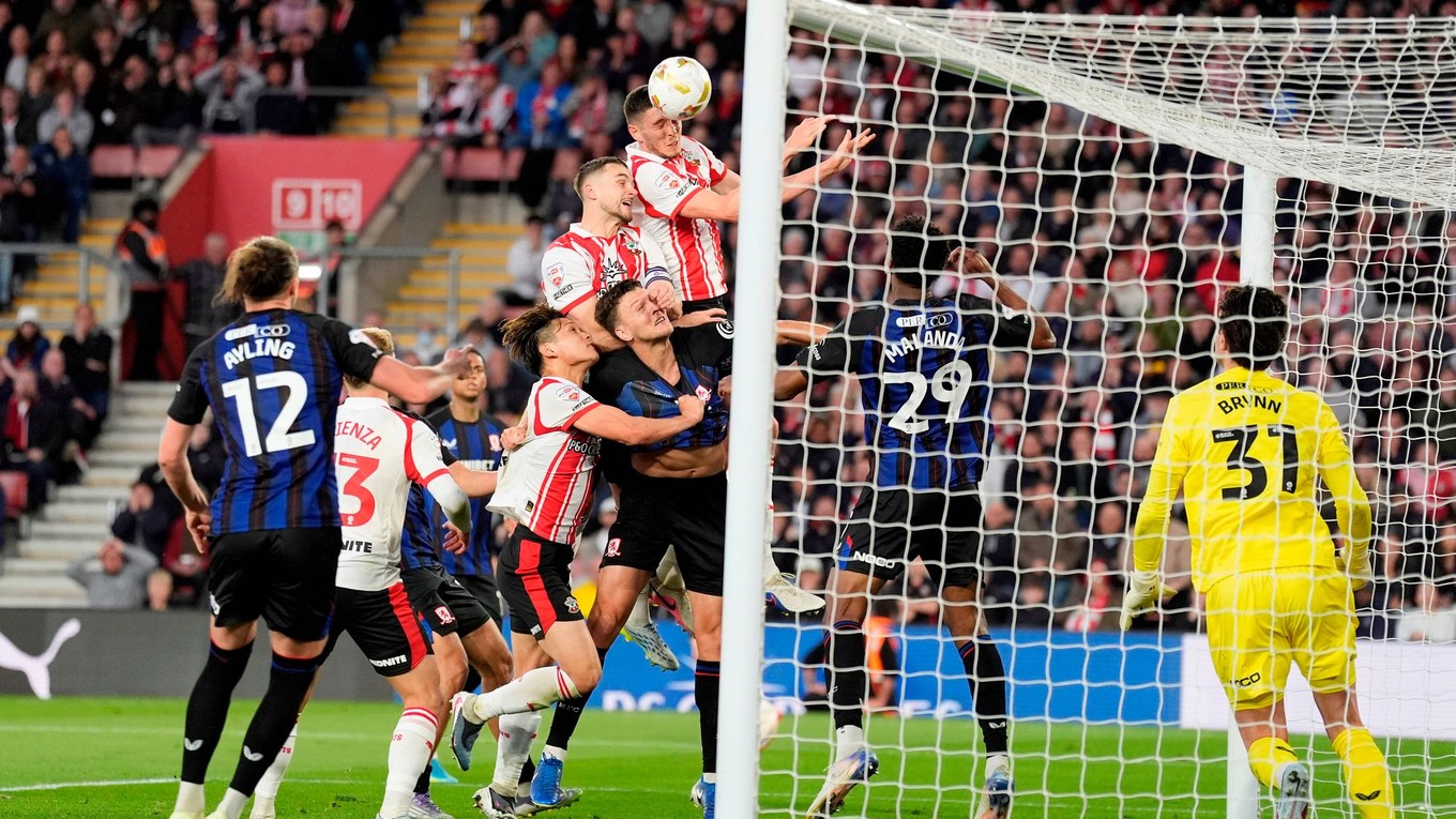 Fotka zo zápasu Southampton - Middlesbrough.