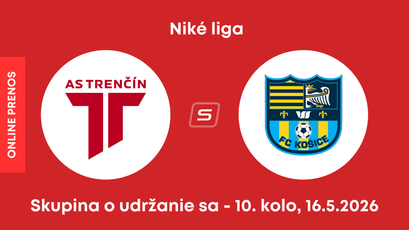 AS Trenčín - FC Košice: ONLINE prenos zo zápasu 10. kola skupiny o udržanie sa v Niké lige.
