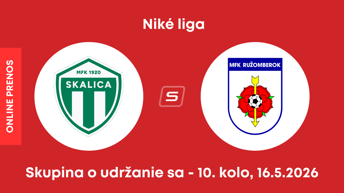 MFK Skalica - MFK Ružomberok: ONLINE prenos zo zápasu 10. kola skupiny o udržanie sa v Niké lige.