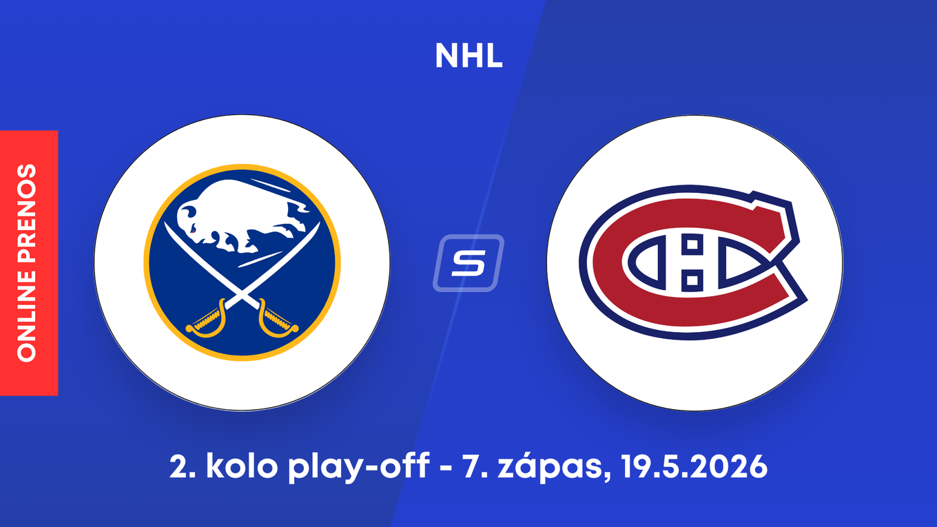 Buffalo Sabres - Montreal Canadiens: ONLINE prenos zo siedmeho zápasu 2. kola play-off NHL.