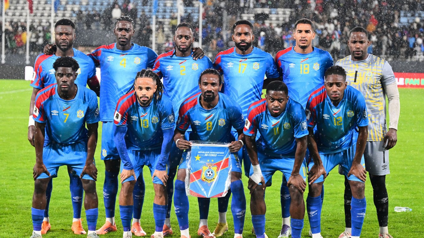 Futbalisti DR Kongo