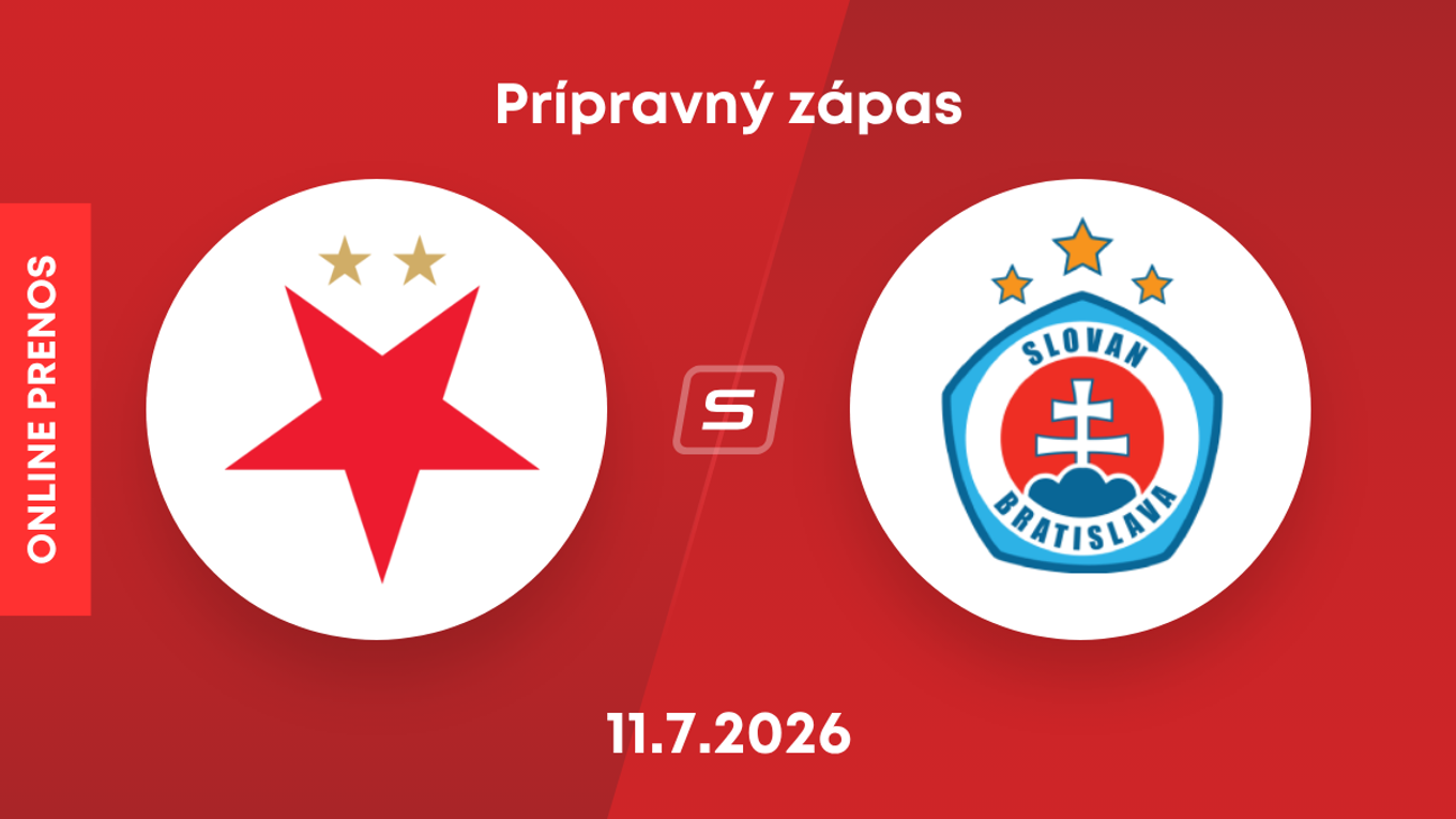 Sk Slavia Praha - ŠK Slovan Bratislava: Online prenos z prípravného zápasu.