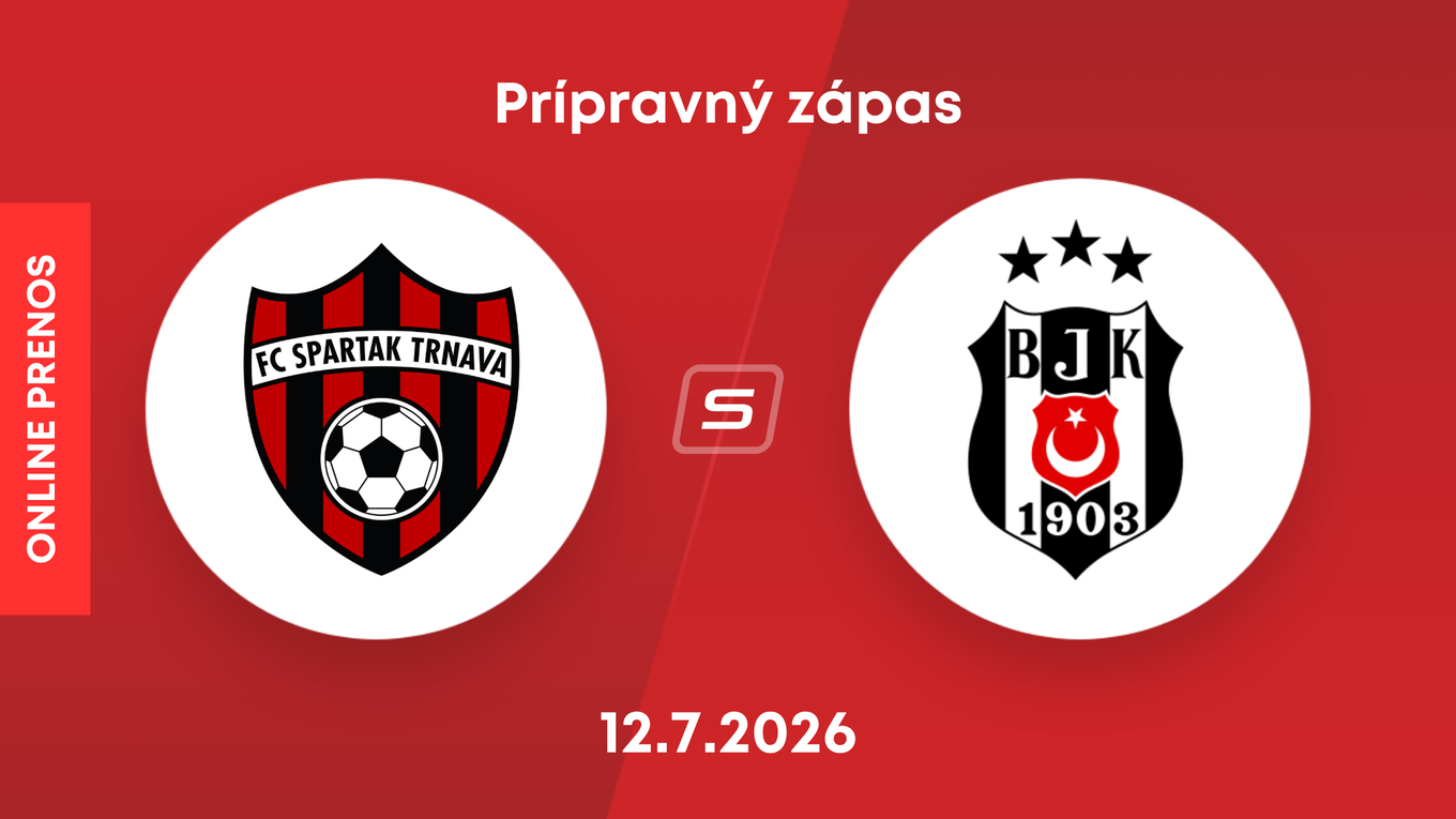 Spartak Trnava - Besiktas Instanbul: Online prenos z prípravného zápasu.