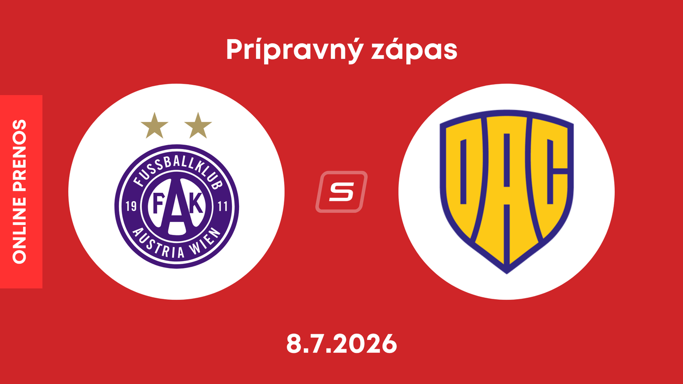 FK Austria Viedeň - FC DAC 1904 Dunajská Streda: Online prenos z prípravného zápasu.