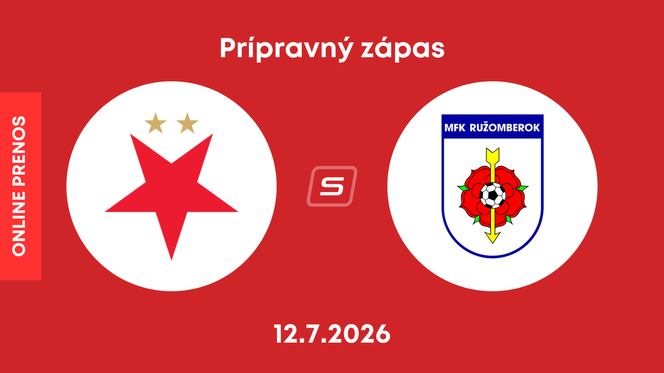 SK Slavia Praha - MFK Ružomberok: Online prenos z prípravného zápasu.