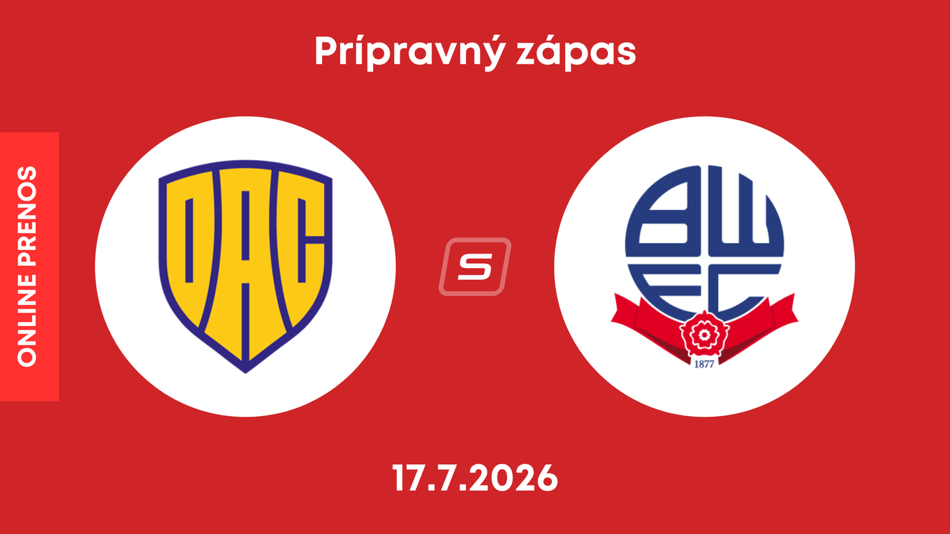 FC DAC 1904 Dunajská Streda - Bolton Wanderers FC: Online prenos z prípravného zápasu.