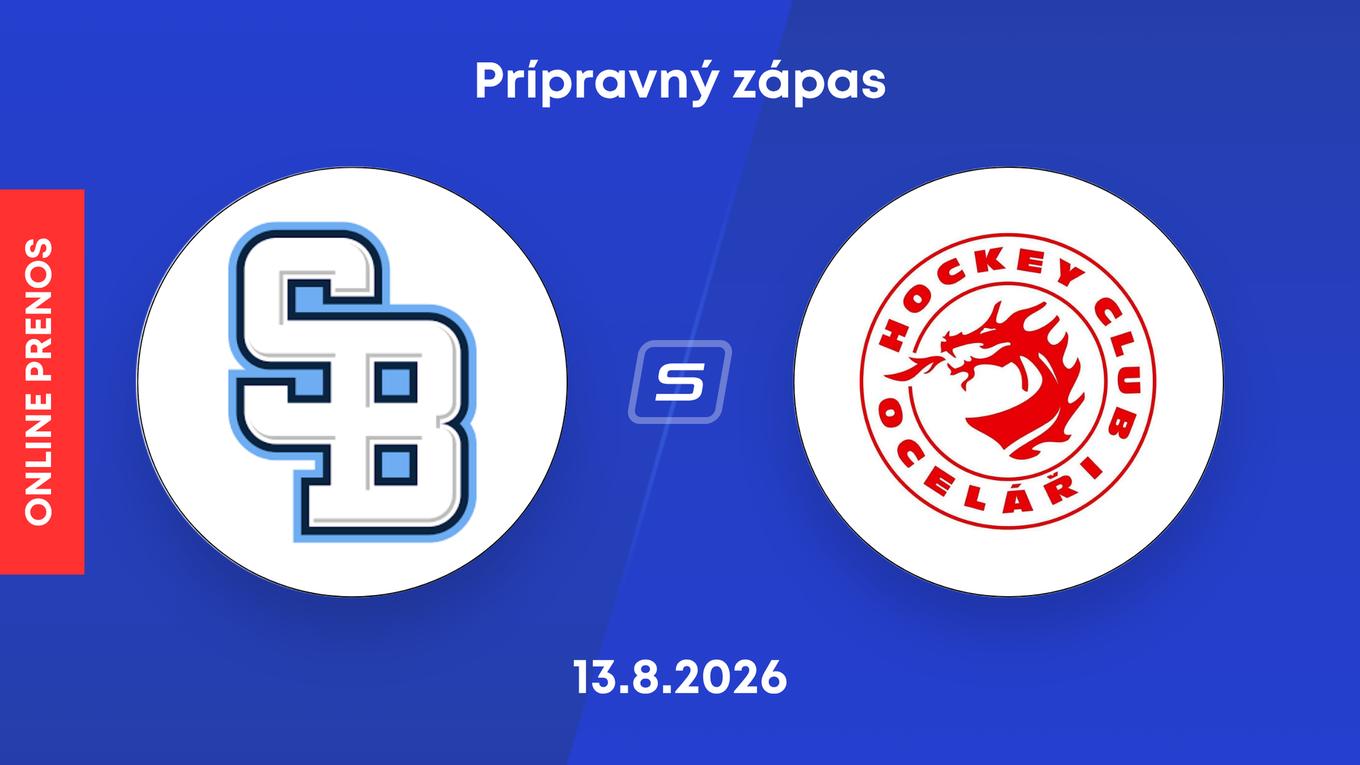 HC Slovan Bratislava - HC Oceláři Třinec: ONLINE prenos z prípravného zápasu.