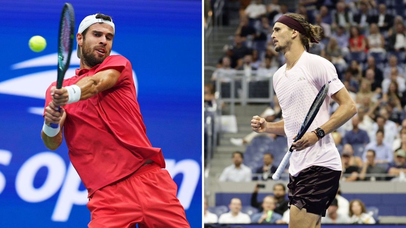 Alexander Zverev - Karen Chačanov: ONLINE prenos zo semifinále US Open 2026.