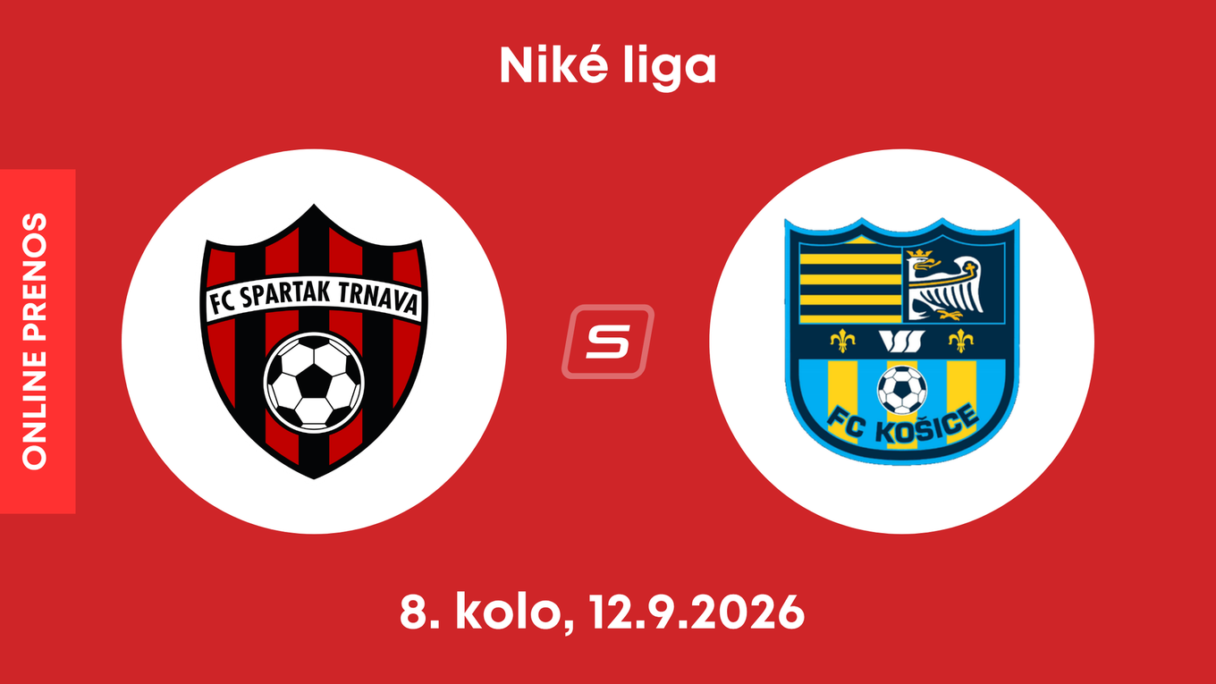 FC Spartak Trnava - FC Košice: ONLINE prenos zo zápasu 8. kola Niké ligy.