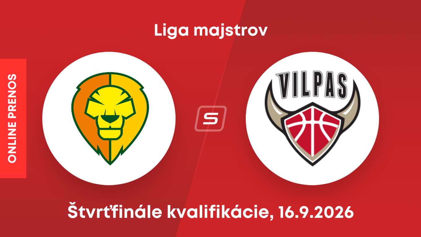 Patrioti Levice - Salon Vilpas: LIVE STREAM zo štvrťfinále kvalifikácie Ligy majstrov.