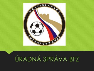 ÚRADNÁ SPRÁVA Č.39 ZO DŇA 07.05.2021