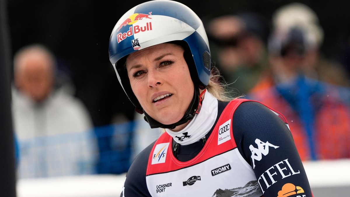 Americká lyžiarka Lindsey Vonnová.