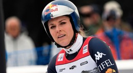 Americká lyžiarka Lindsey Vonnová.