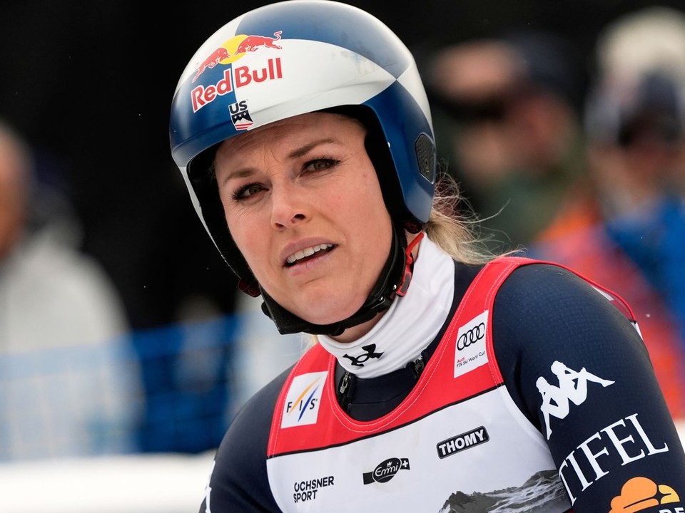 Americká lyžiarka Lindsey Vonnová.