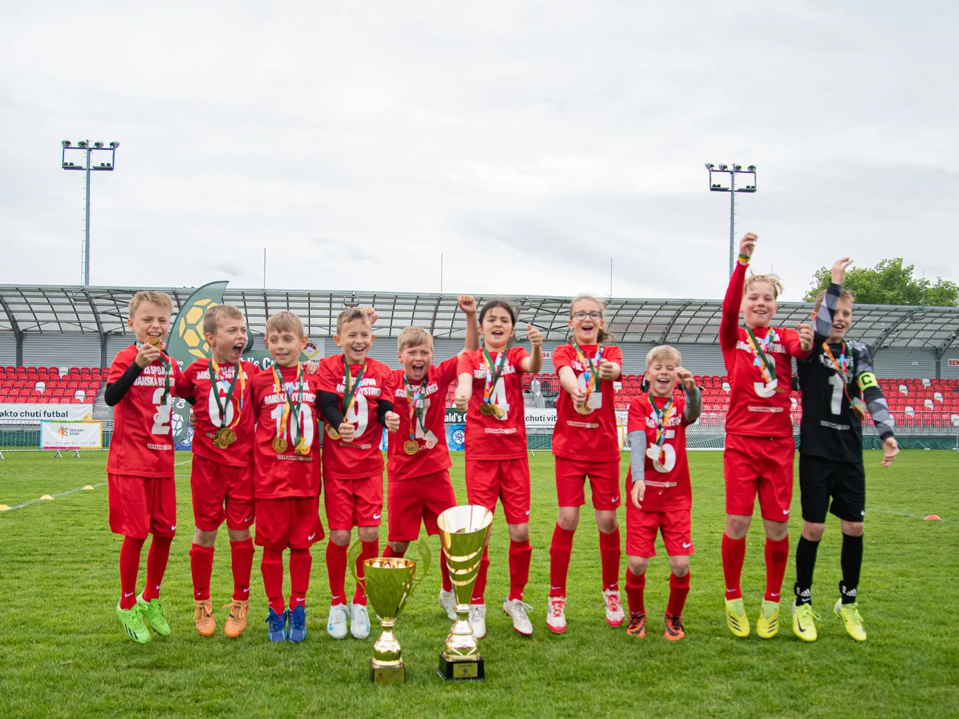 Víťazná škola 26. ročníku McDonald's Cupu ZŠ Spojová, Banská Bystrica