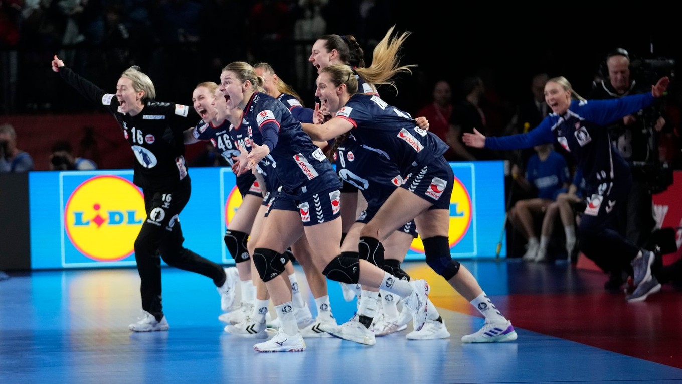 Nórske hádzanárky.