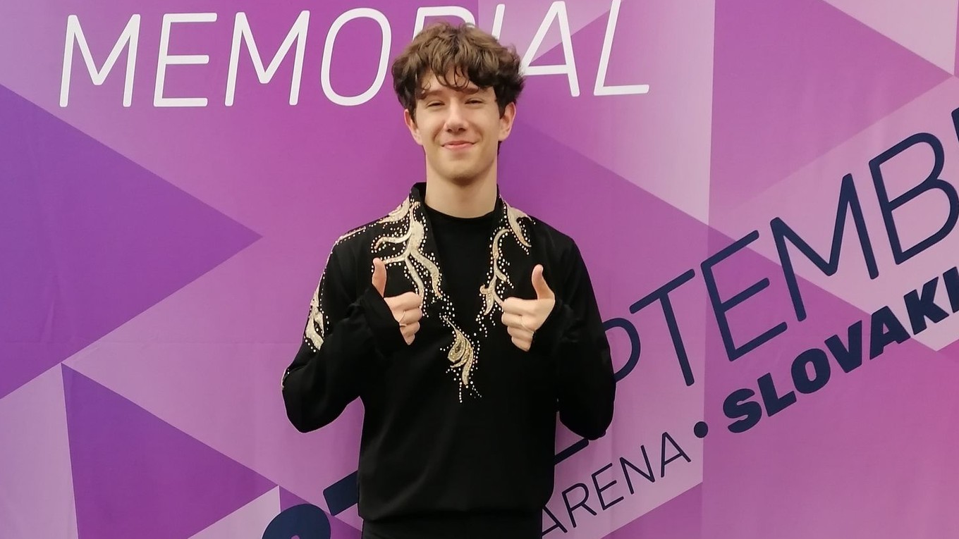 Adam Hagara po voľnej jazde na Memoriáli Ondreja Nepelu 2025.