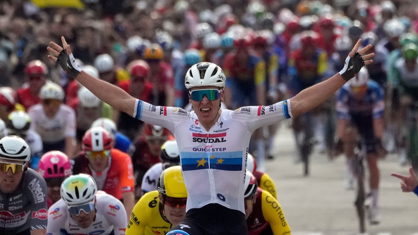 Belgický cyklista Tim Merlier.