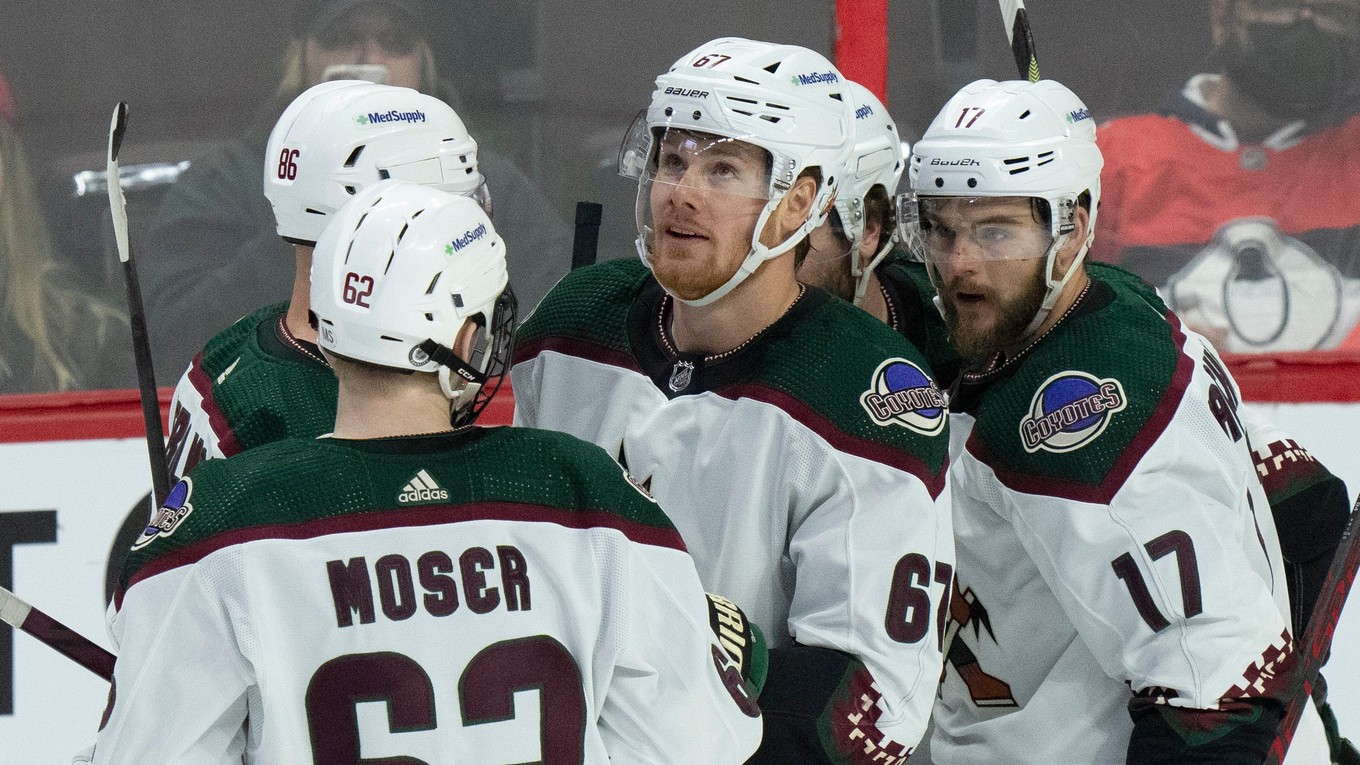 Hráči Arizony Coyotes.
