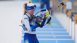 Markéta Davidová na ZOH 2026. 