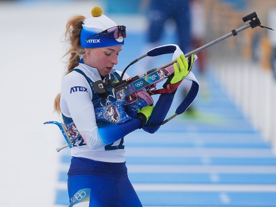 Markéta Davidová na ZOH 2026. 