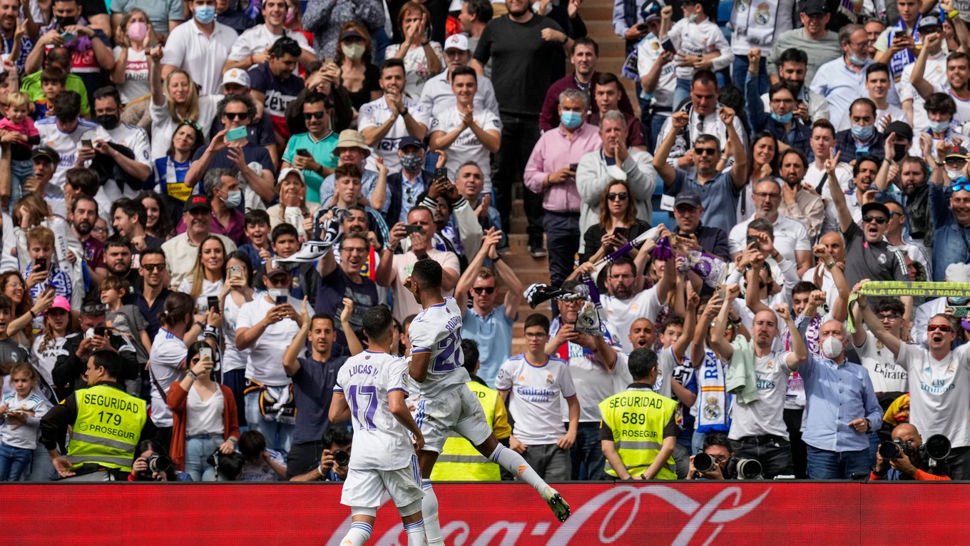 Real Madrid si už s predstihom zaistil víťazstvo v španielskej La Lige.