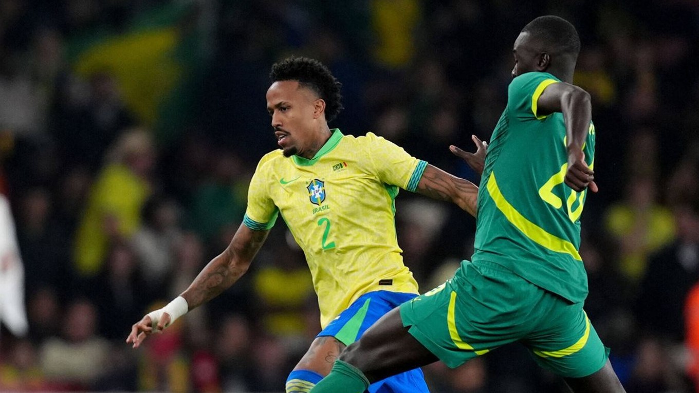 Eder Militao v drese Brazílie.