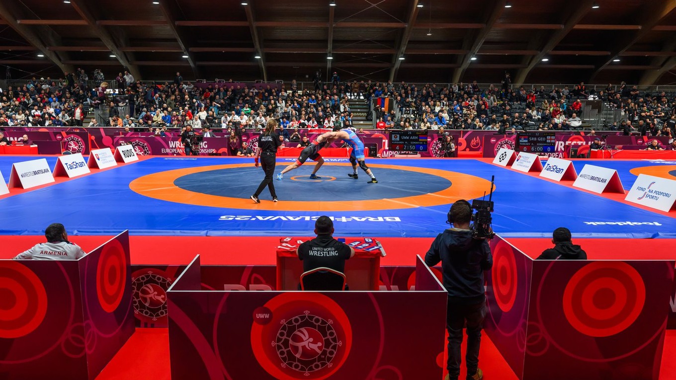 Sála Majstrovstiev Európy v zápasení v Šamoríne